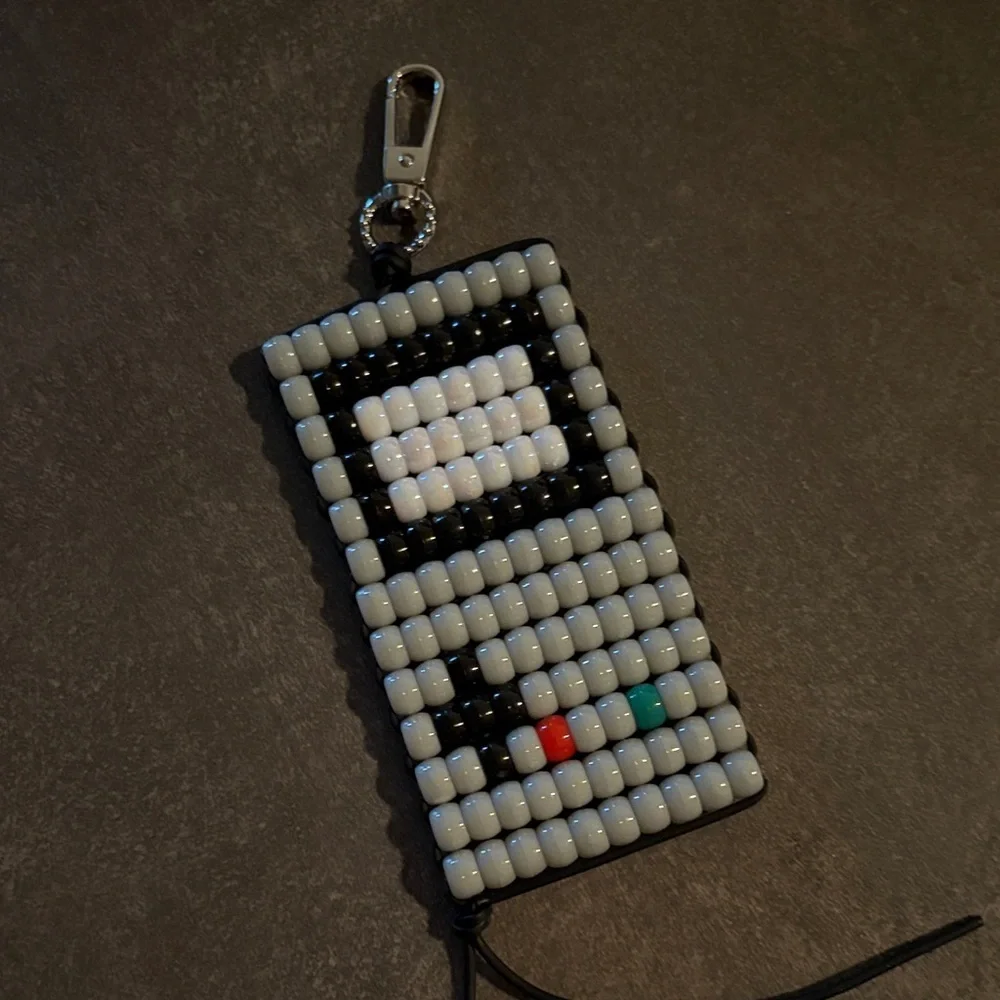 Beaded Retro GameBoy Charm